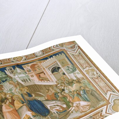 Entry of Christ into Jerusalem, 1320 by Pietro Lorenzetti
