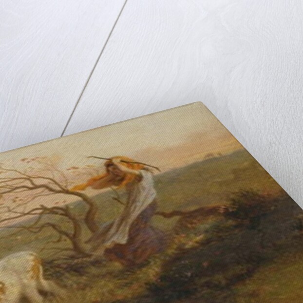 The Wind on the Wold, 1862 by George Heming Mason