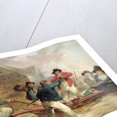 The Pressgang, 1790 by George Morland