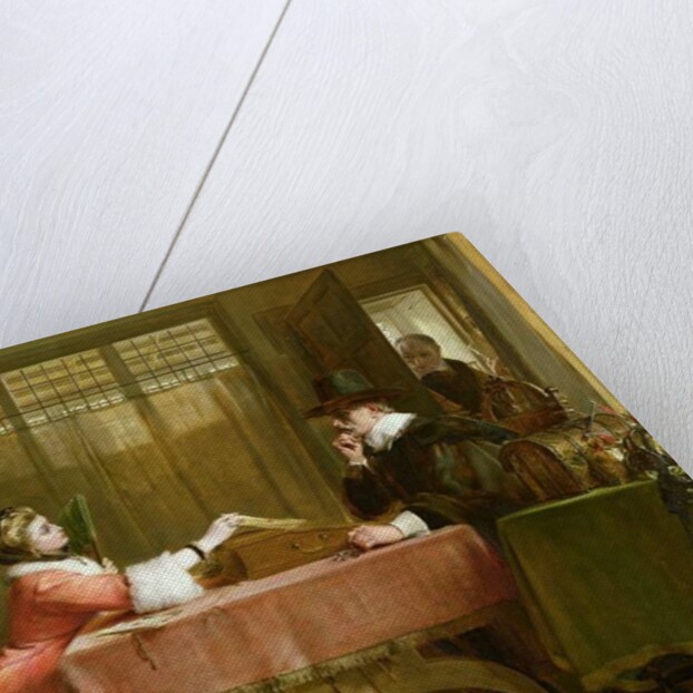 The Banker's Private Room, Negotiating a Loan, 1870 by John Callcott Horsley