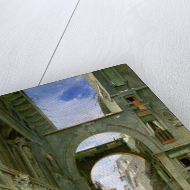 Piazza dei Signori in Verona with the Market Place, 1844 by James Holland