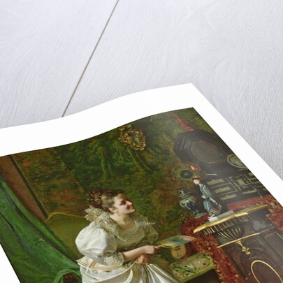 Paying her Respects to his High Mightiness by Tito Conti