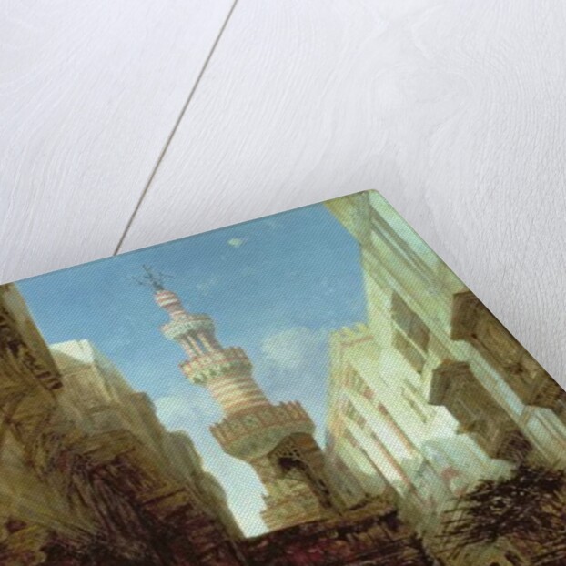 Street in Cairo, 1846 by David Roberts