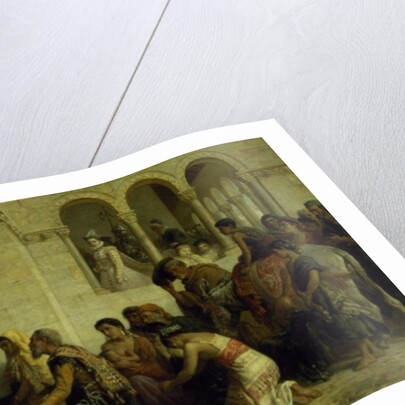 The Supplicants. The Expulsion of the Gypsies from Spain, 1872 by Edwin Longsden Long