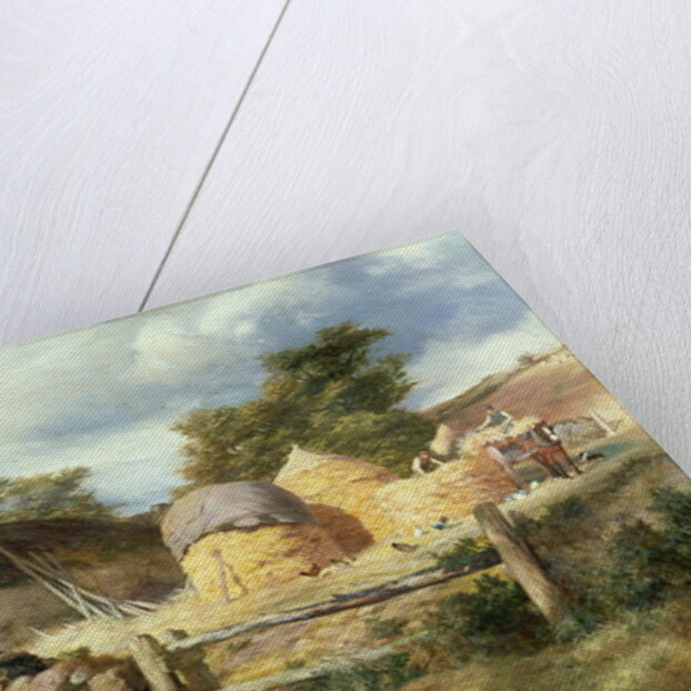 A Highland Croft, 1873 by Peter Graham