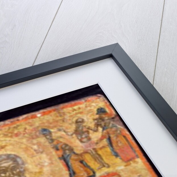 St. Charalambos, icon, from Macedonia, late 16th century by Greek School