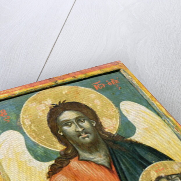 St.John the Baptist, icon from central Greece, 18th century by Anonymous