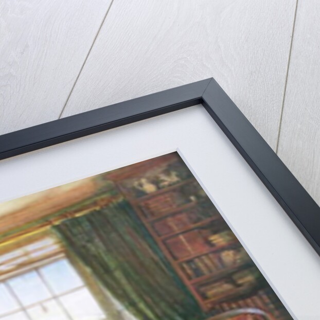 John Ruskin in his study at Brantwood, Cumbria, 1882 by William Gersham Collingwood