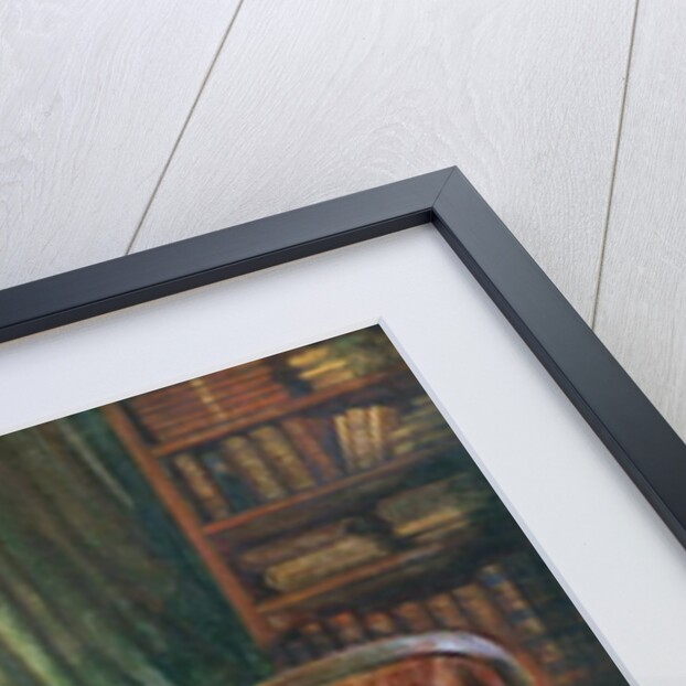 John Ruskin's study at Brantwood, Cumbria, 1882 by William Gersham Collingwood