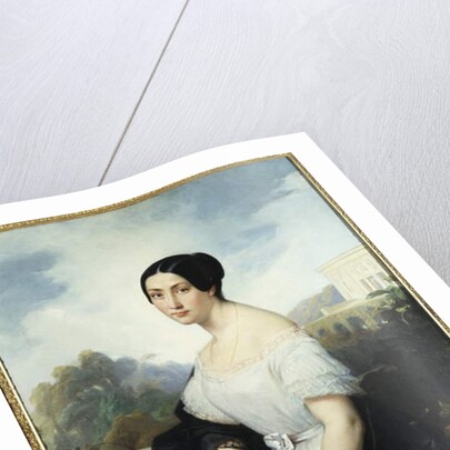 Giulia Grisi, 1840 by Francois Bouchot