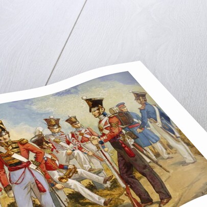 Royal Marines' Uniforms 1815-1850, c.1924 by Victor Huen