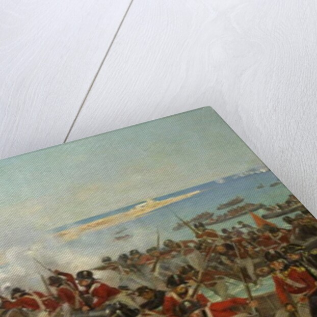 Marines landing at Aboukir, Egypt, 8th March 1801 by Henri-Louis Dupray