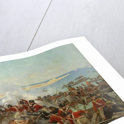 Marines landing at Aboukir, Egypt, 8th March 1801 by Henri-Louis Dupray