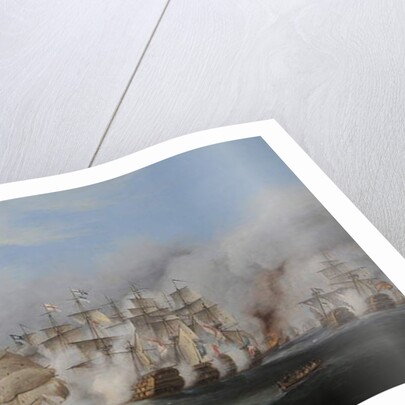 Battle of Trafalgar by Thomas Luny