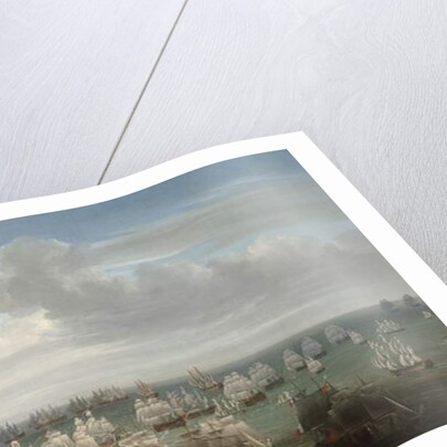 The Battle of Trafalgar by Nicholas Pocock