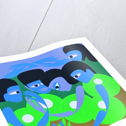 Gathering 1, 1980 by Ron Waddams