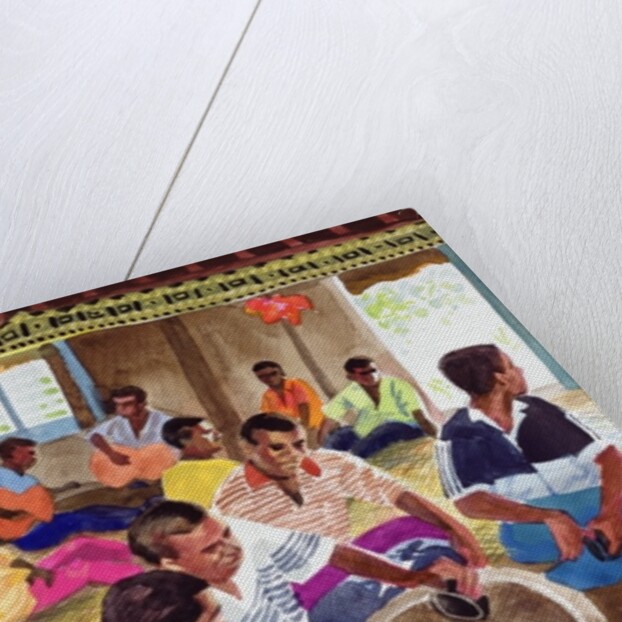 Kava Drinking Ceremony, Fiji, 1999 by Robert Tyndall
