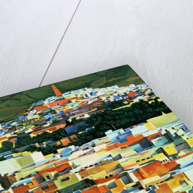 North African Townscape by Robert Tyndall