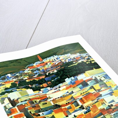 North African Townscape by Robert Tyndall