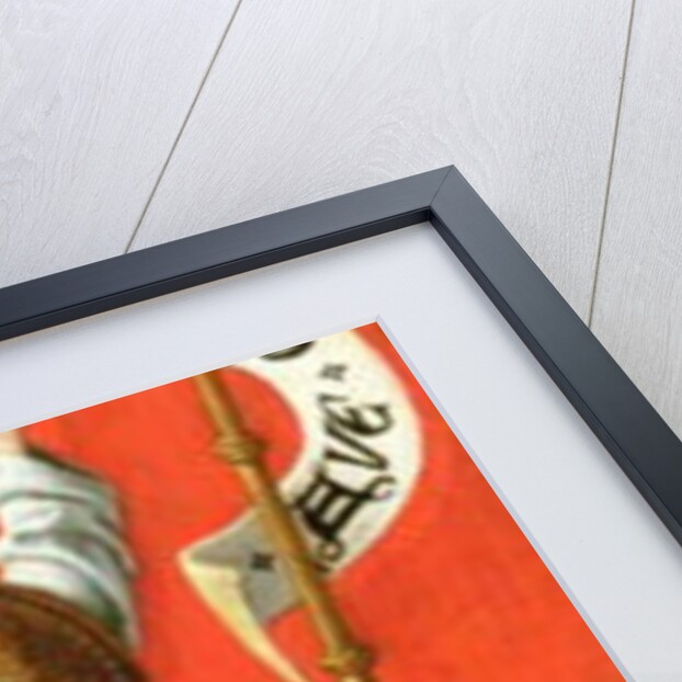 Angel Holding a Banner by German School