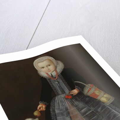 Portrait of a Girl, c.1610 by School of Friesland