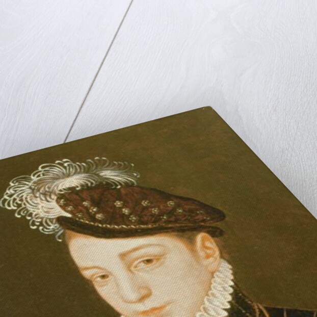 Portrait of Charles IX by Francois Clouet