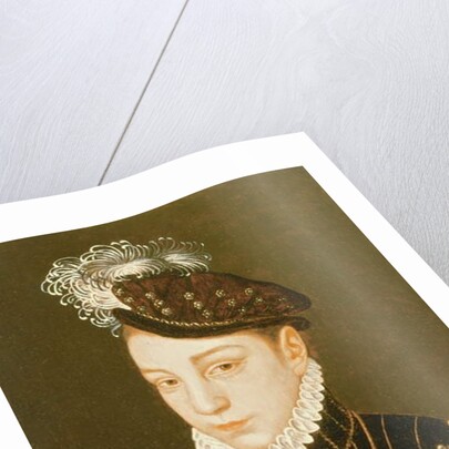 Portrait of Charles IX by Francois Clouet