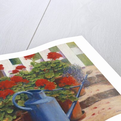 Blue Watering Can, 1995 by Anthony Rule