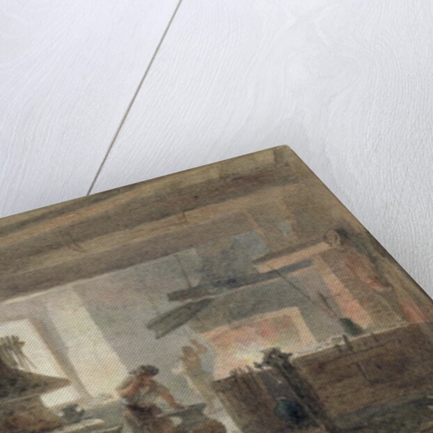 A Smithy at Seville by Edward Angelo Goodall