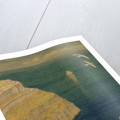 A Welsh Cliff, 1935 by Joseph Edward Southall