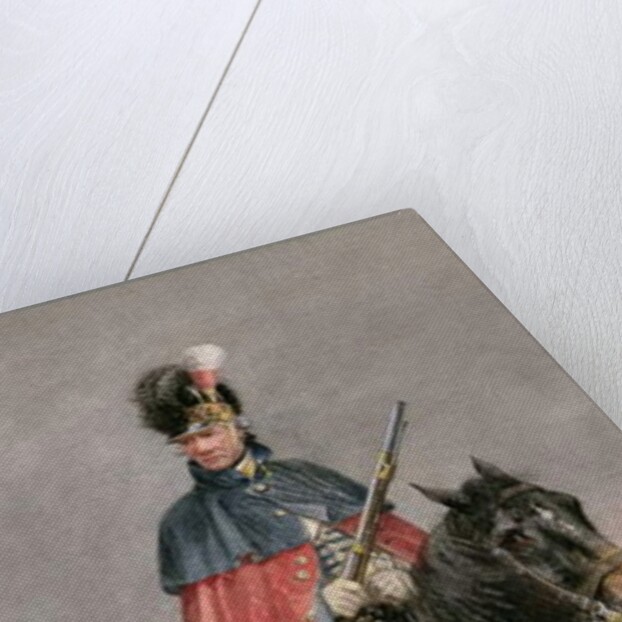 Outpost, English Light Dragoons by Richard Beavis