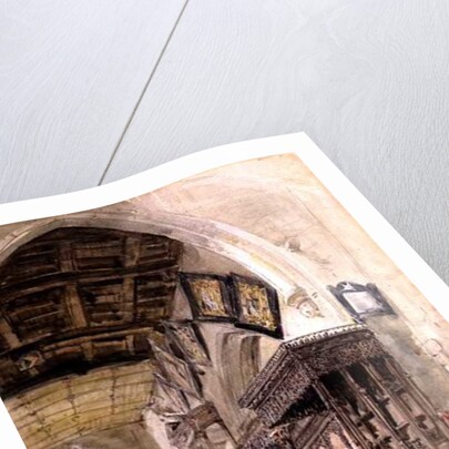 St. Mary's Church, Richmond by William Callow