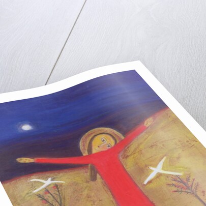 Mother and Child with Doves, 2002 by Roya Salari