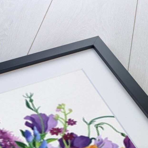 Orange and Purple Flowers by Christopher Ryland