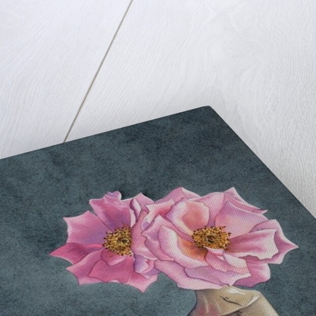 Two Late Roses, 2014 by Christopher Ryland