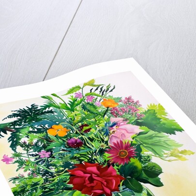 Garden Flowers, 2015 by Christopher Ryland