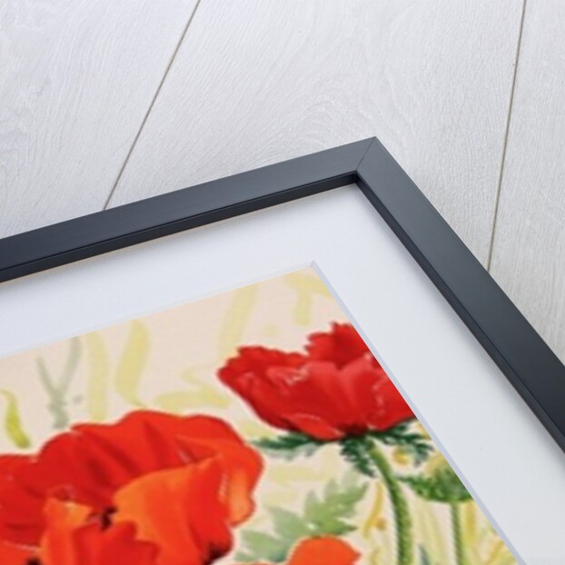 Large Red Poppies by Christopher Ryland