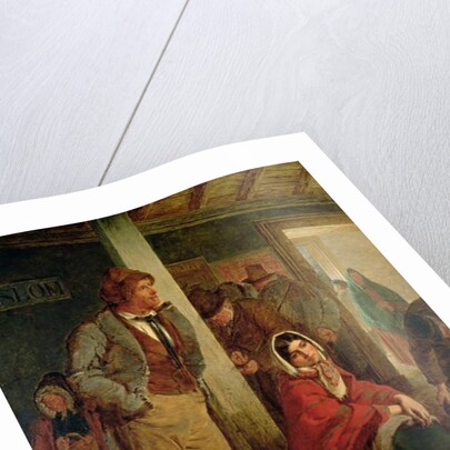 Irish Emigrants Waiting for the Train, 1864 by Erskine Nicol