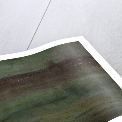 Nocturne, Battersea Reach, London by Walter Greaves