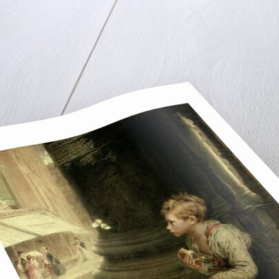 A Share of the Crust, 1871 by Augustus Edward Mulready