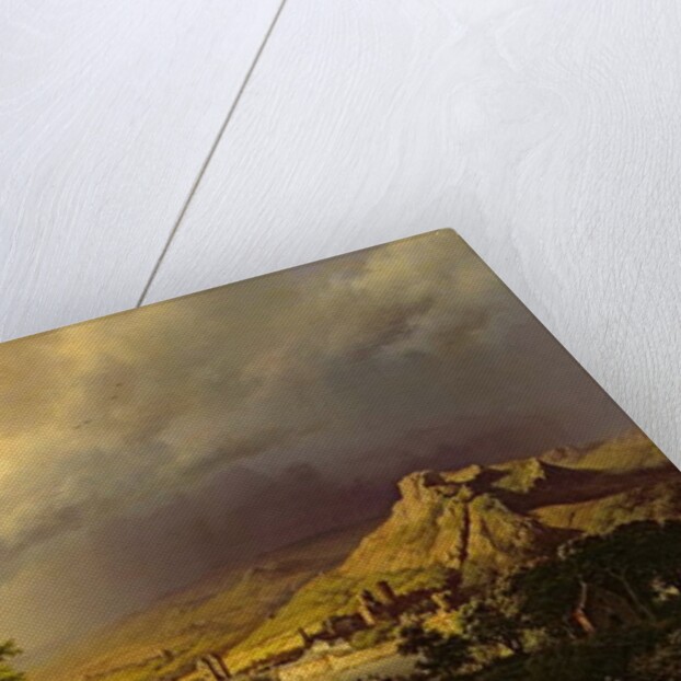 A Coming Storm, 1855 by Barend Cornelis Koekkoek