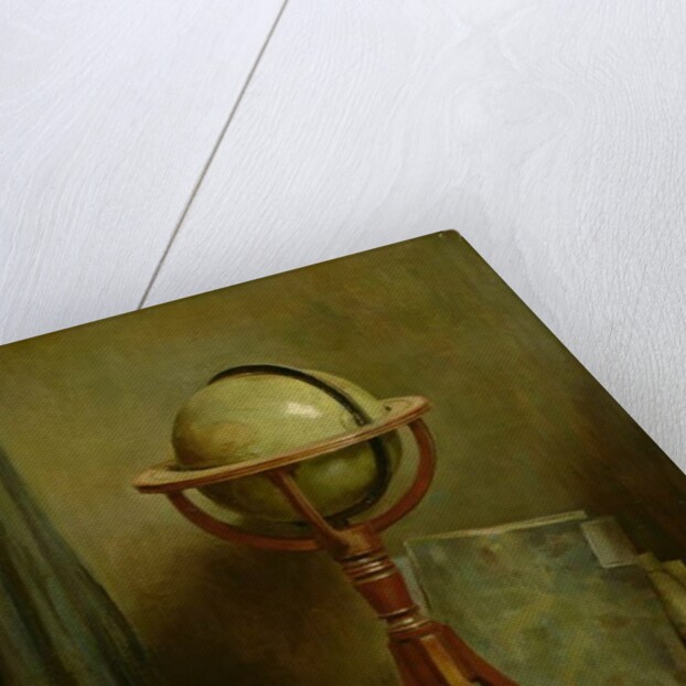 Globe and Maps, 19th-20th century by Ernest Leopold Sichel