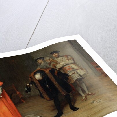 The Disgrace of Cardinal Wolsey, 1869 by John Pettie