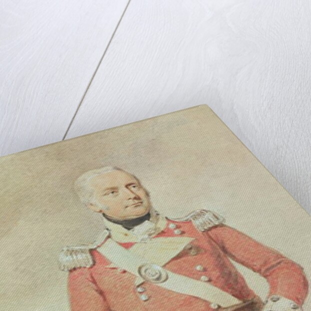 Portrait of Major General Patrick McKenzie, 1808 by Henry Edridge