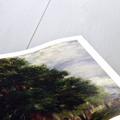 Darley Churchyard, 1850 by David Cox