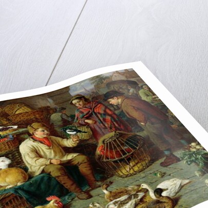 Market Scene, 1878 by Henry Charles Bryant