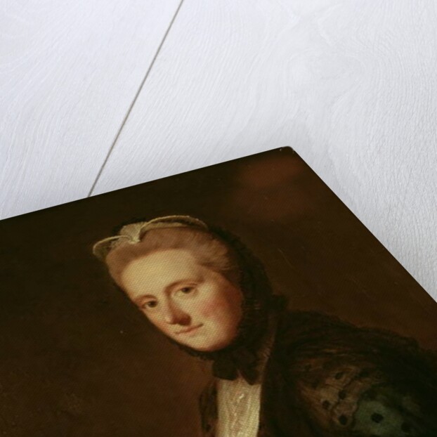 Portrait of the Hon. Mrs Clarges, Daughter of the 1st Viscount Barrington by Allan Ramsay