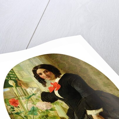 The Landlady, 1856 by James Collinson