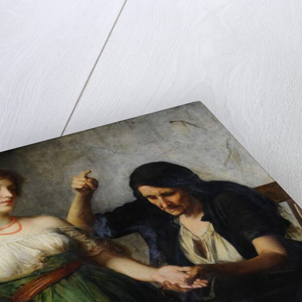 The Fortune Teller by Charles Edward Halle