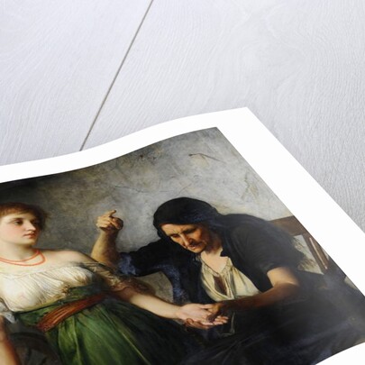The Fortune Teller by Charles Edward Halle